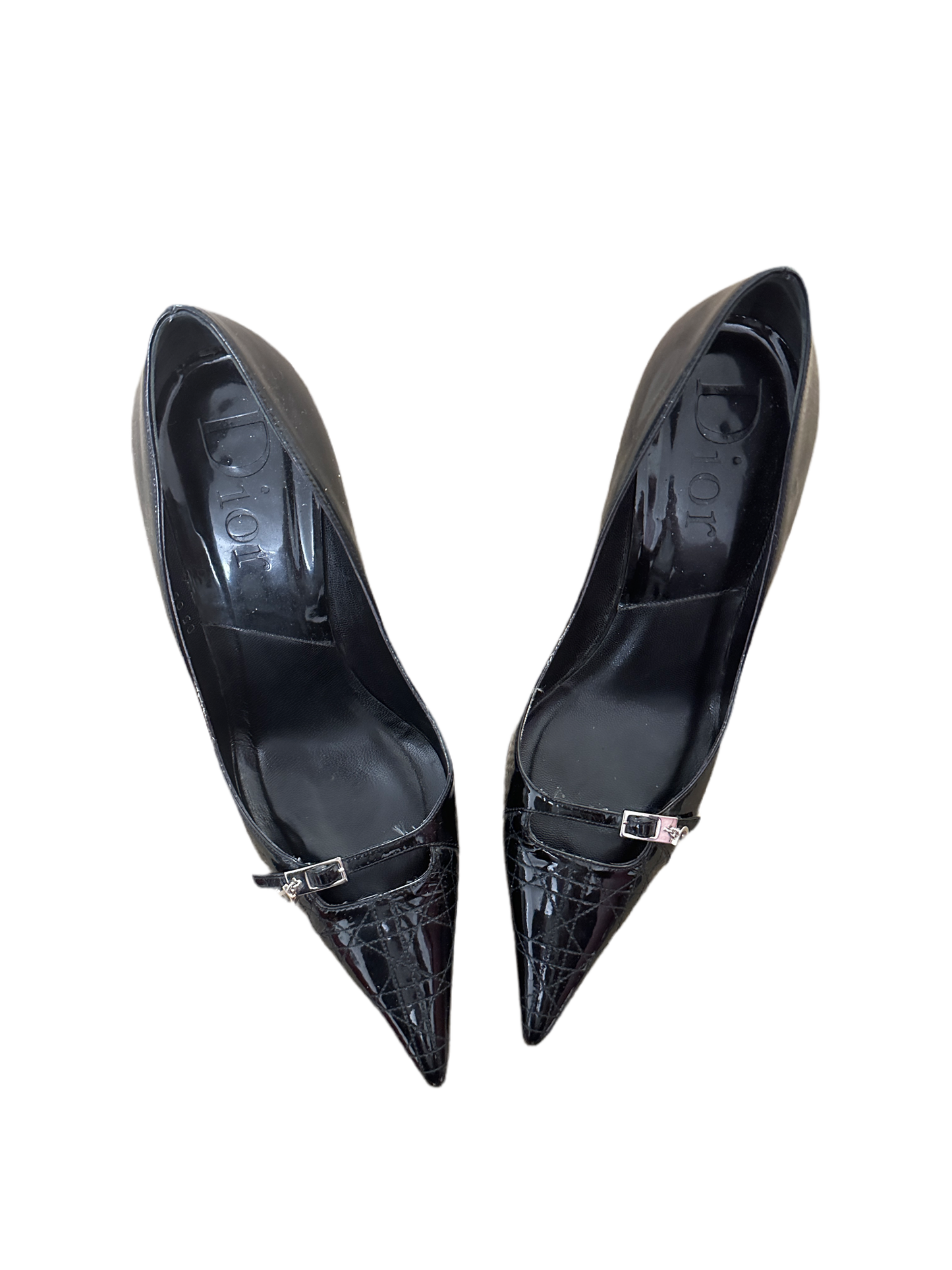 Vintage Dior Patent Pumps