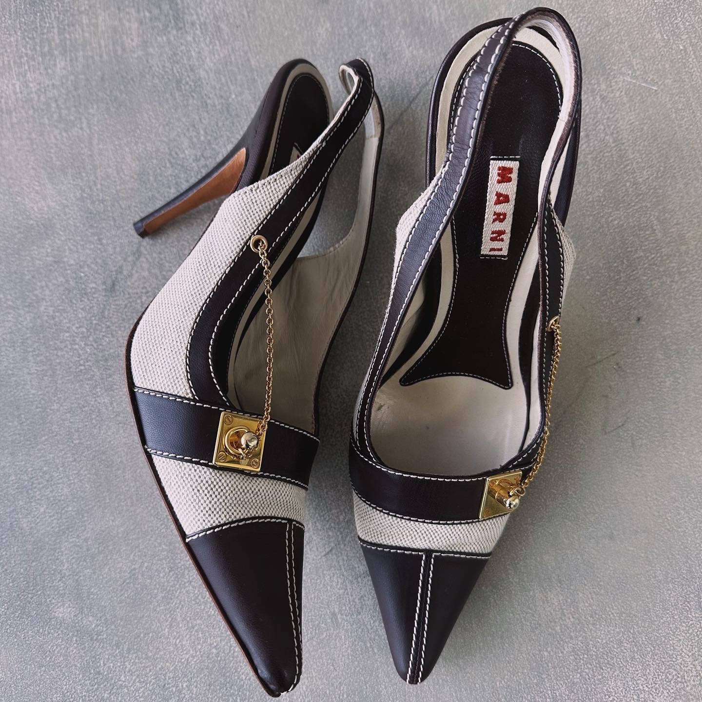 Vintage Marni Slingbacks