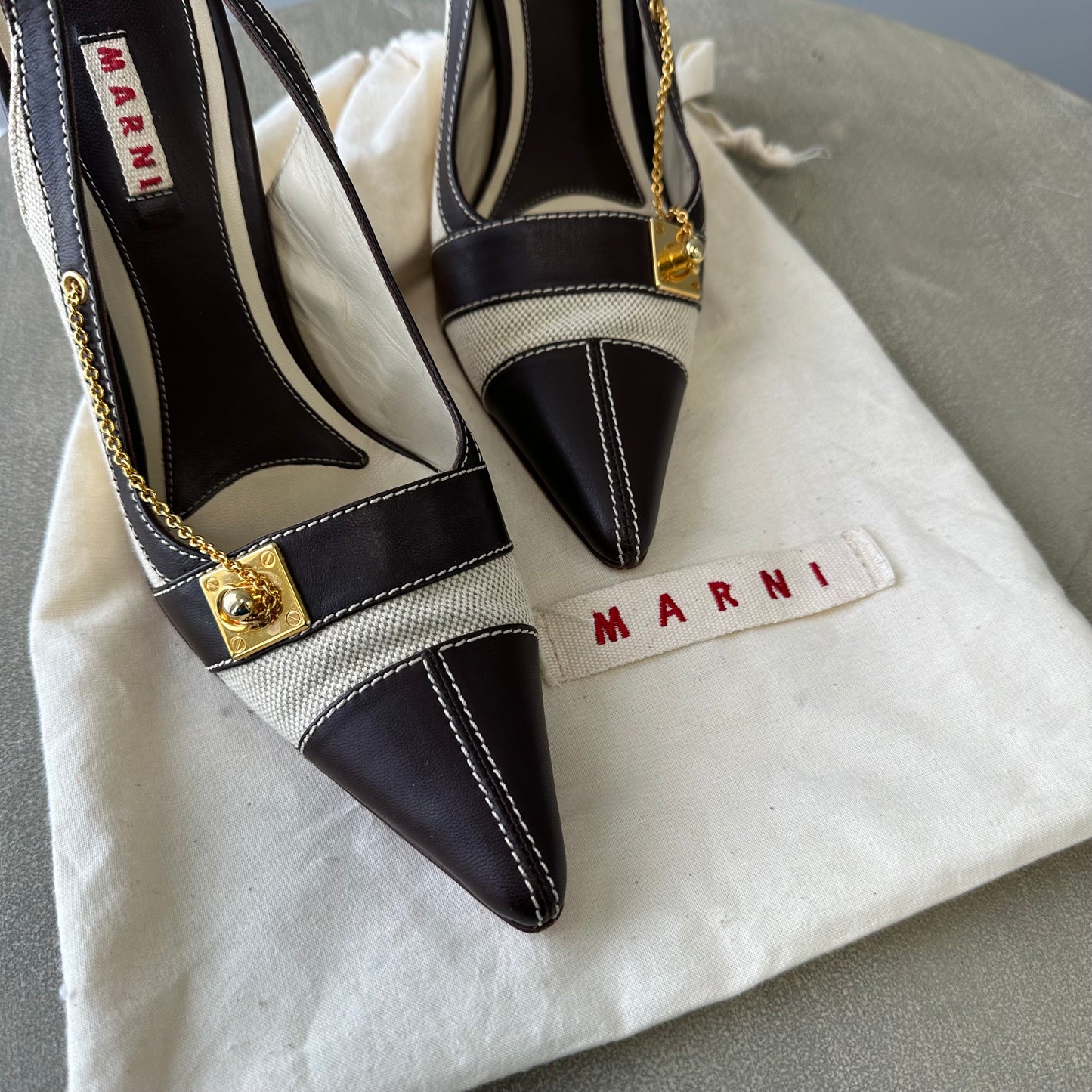 Vintage Marni Slingbacks