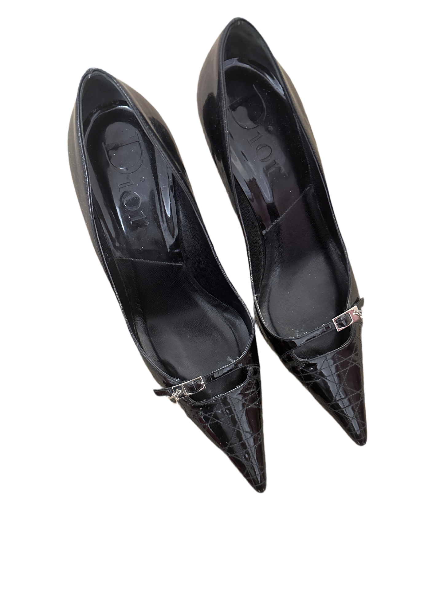 Vintage Dior Patent Pumps