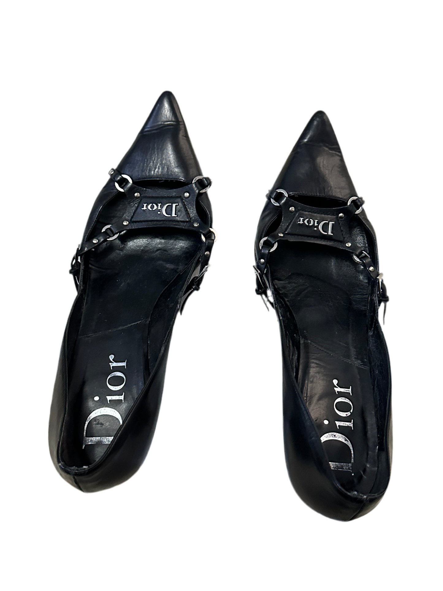 Vintage Dior Bondage Heels 39