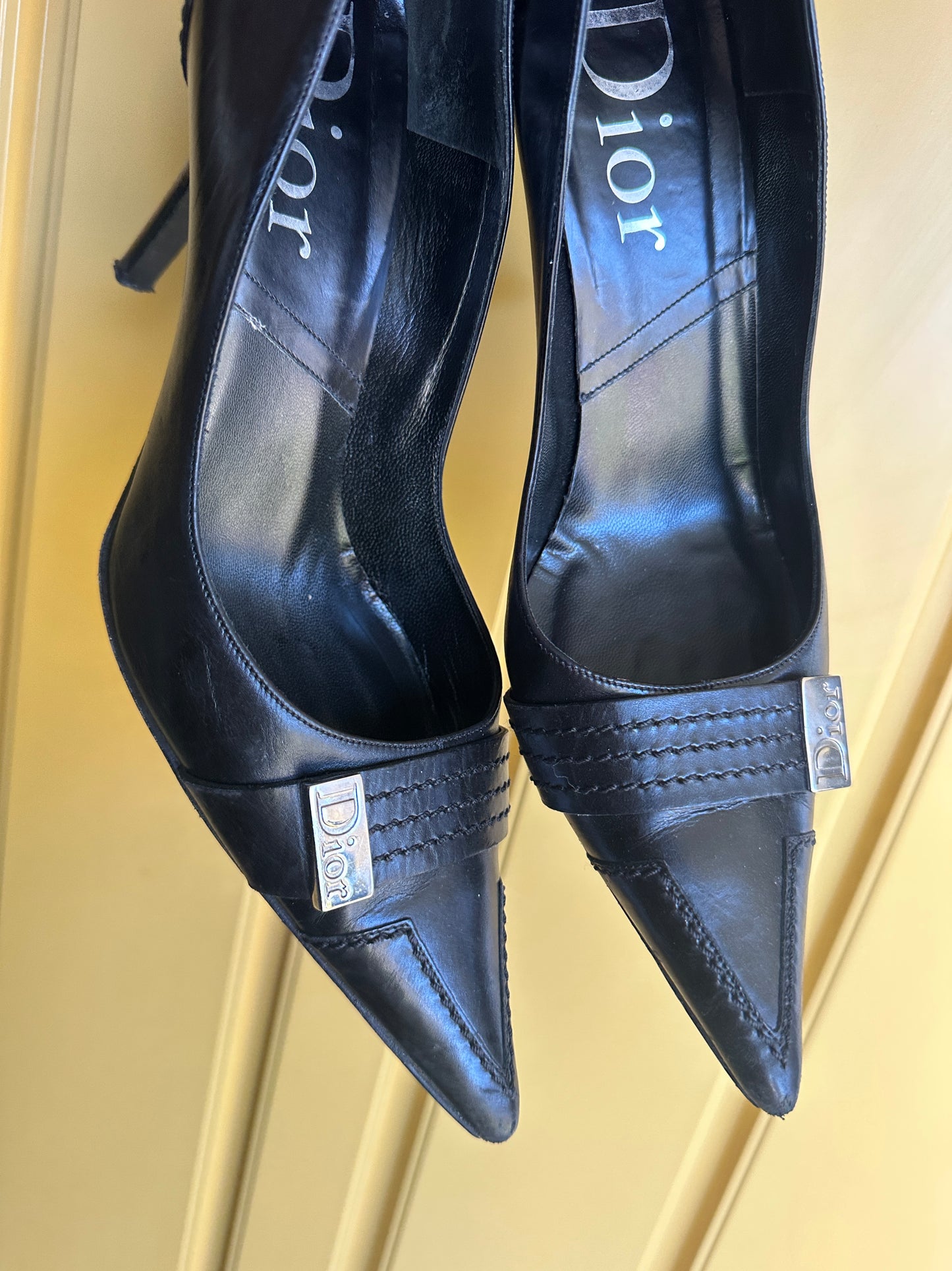 Vintage Dior Black Pumps