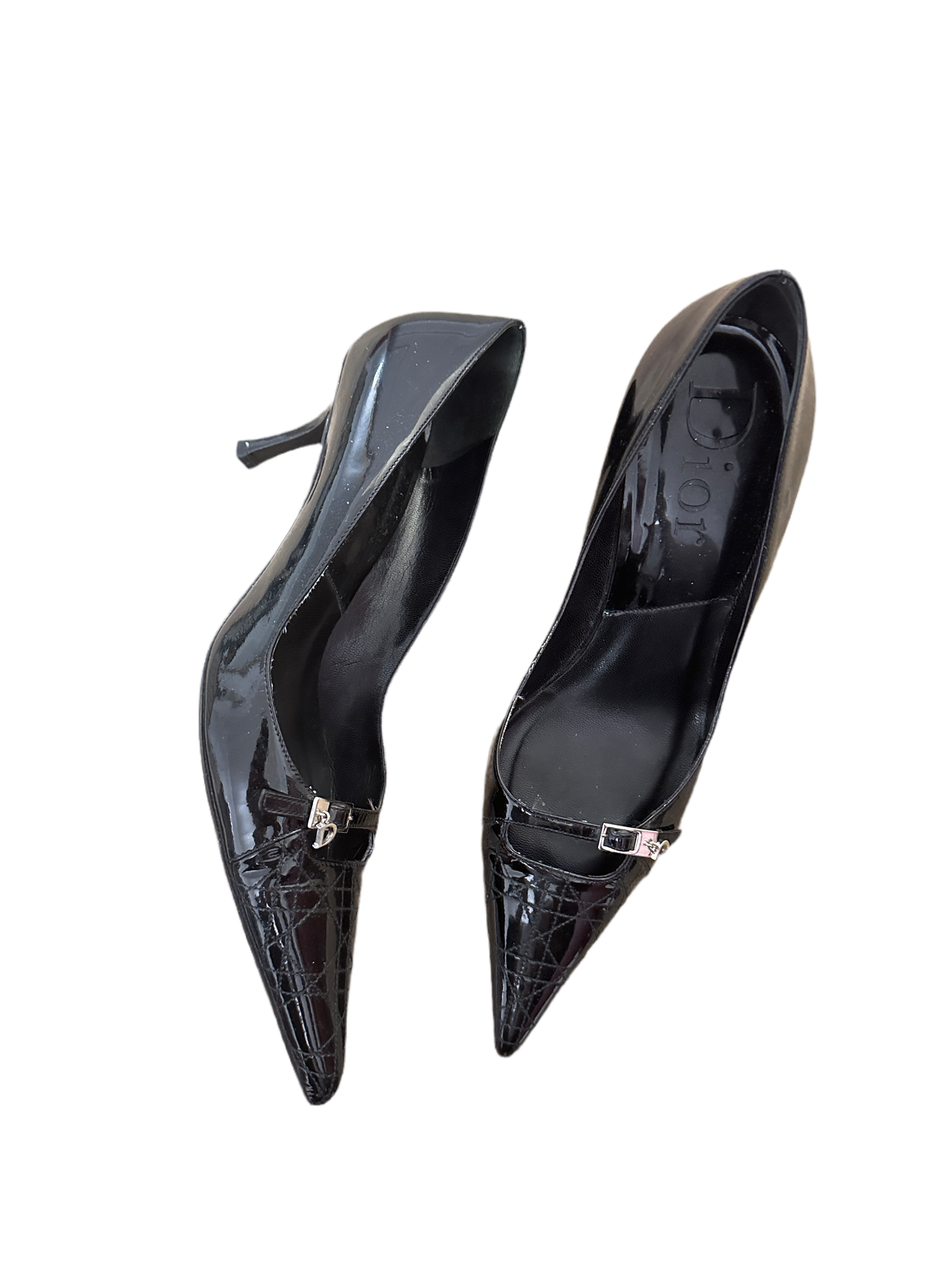 Vintage Dior Patent Pumps