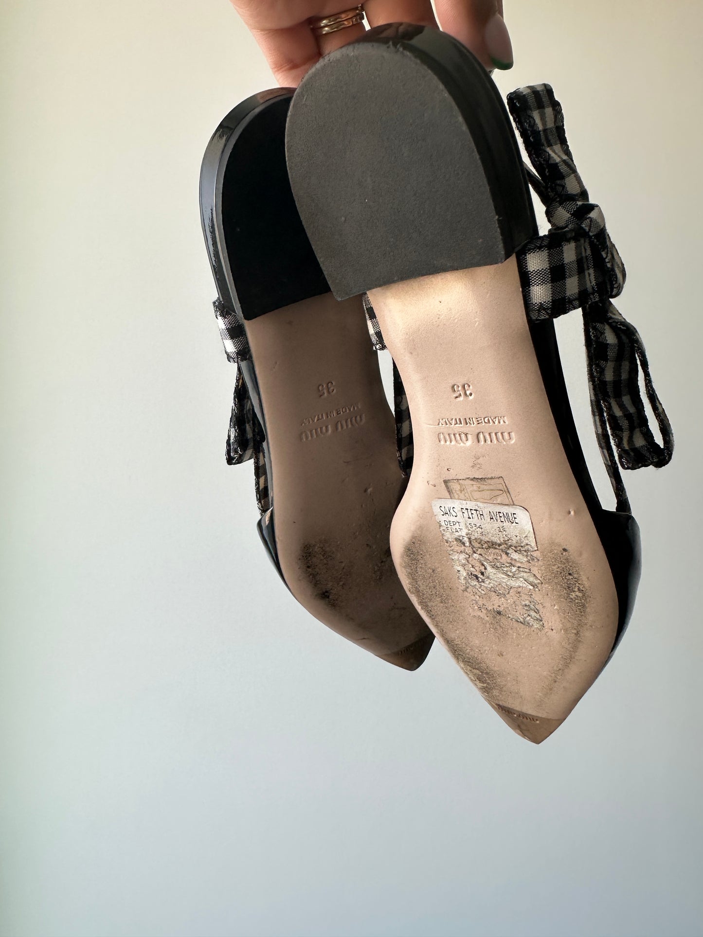 Miu Miu Slingback Ballet Flat