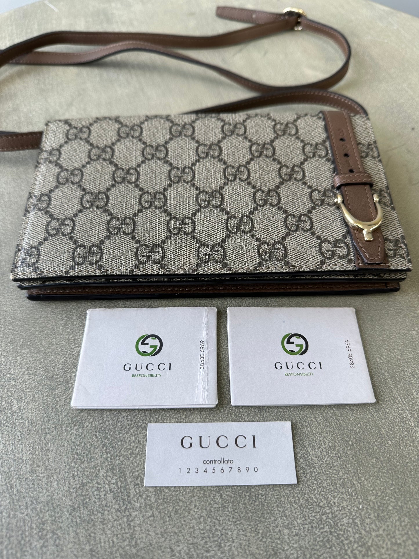 Monogram Gucci WOC