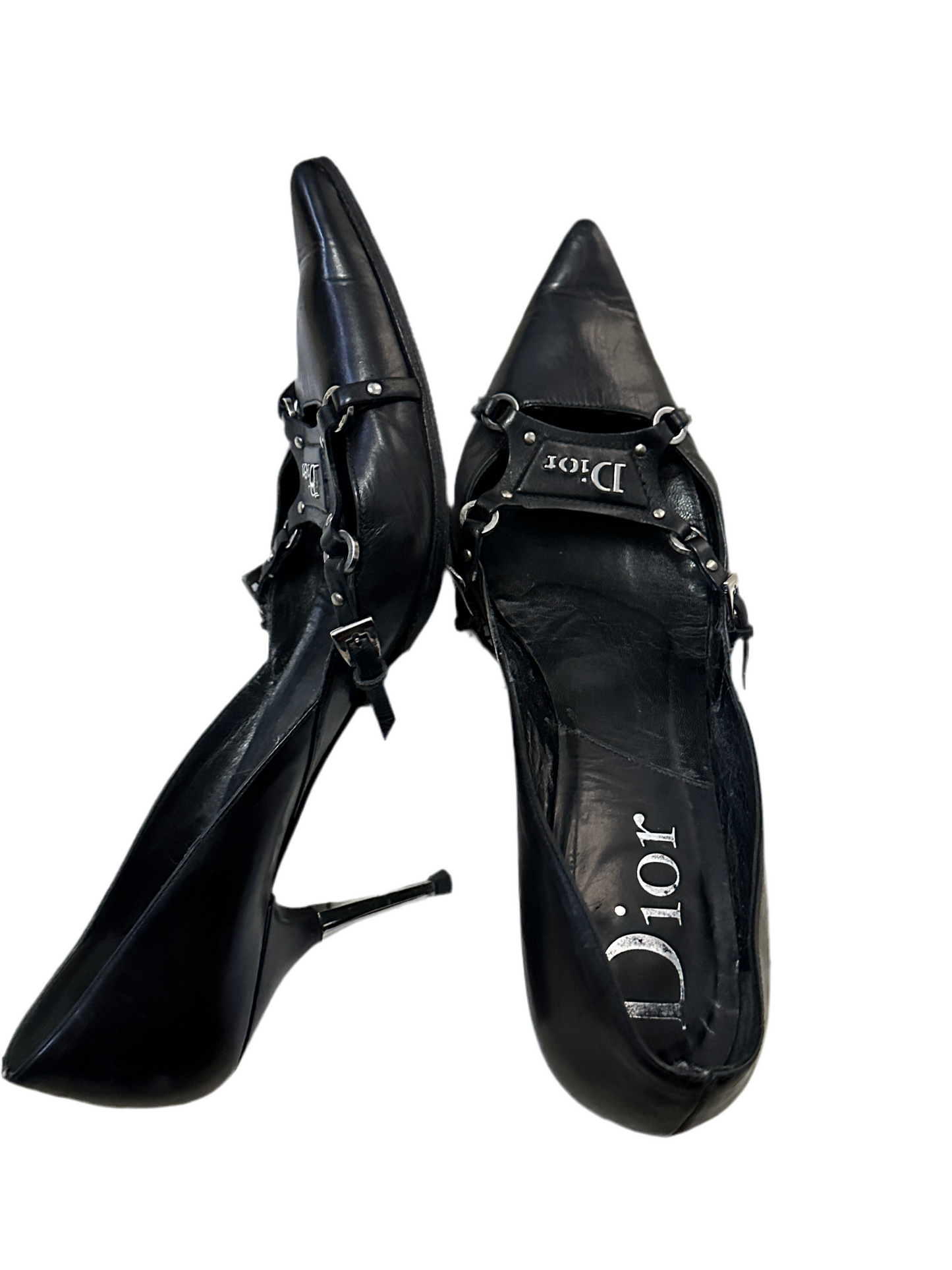 Vintage Dior Bondage Heels 39