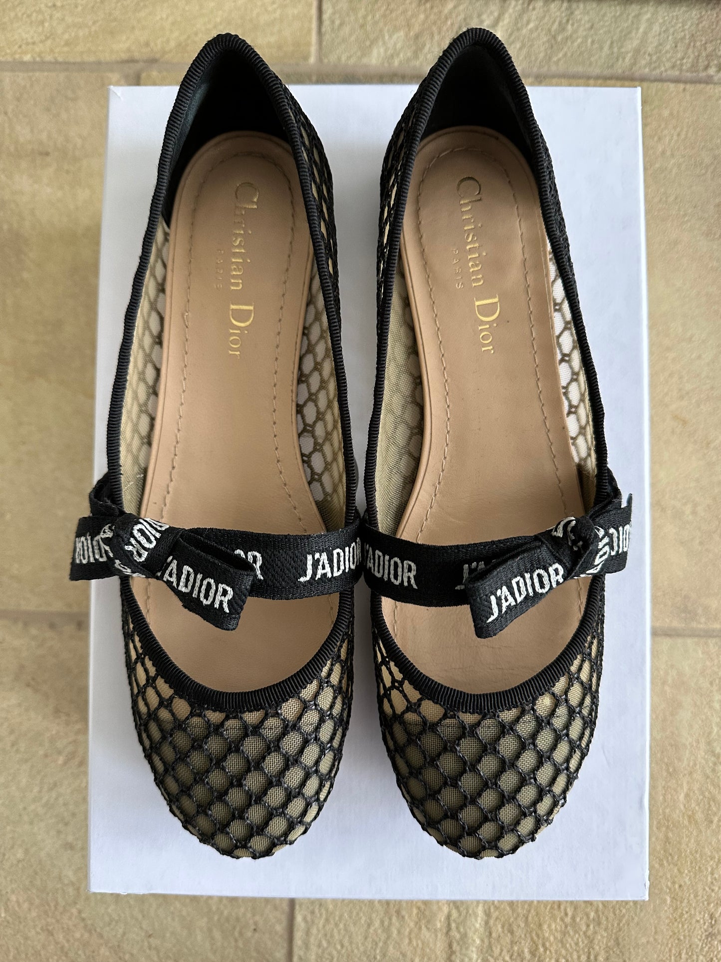 Dior J’adior Mary Jane Ballet Flats