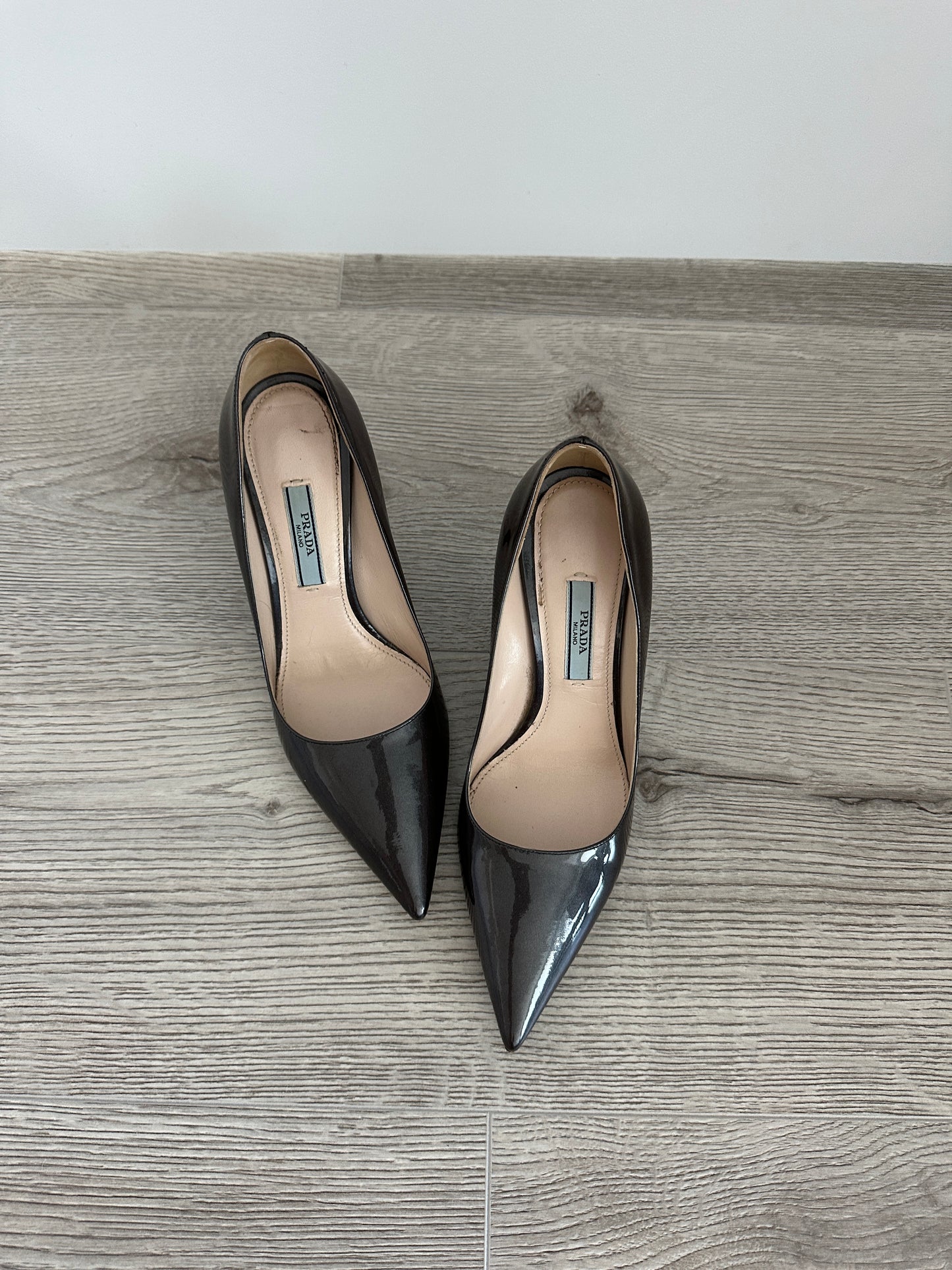 Prada Patent Pumps