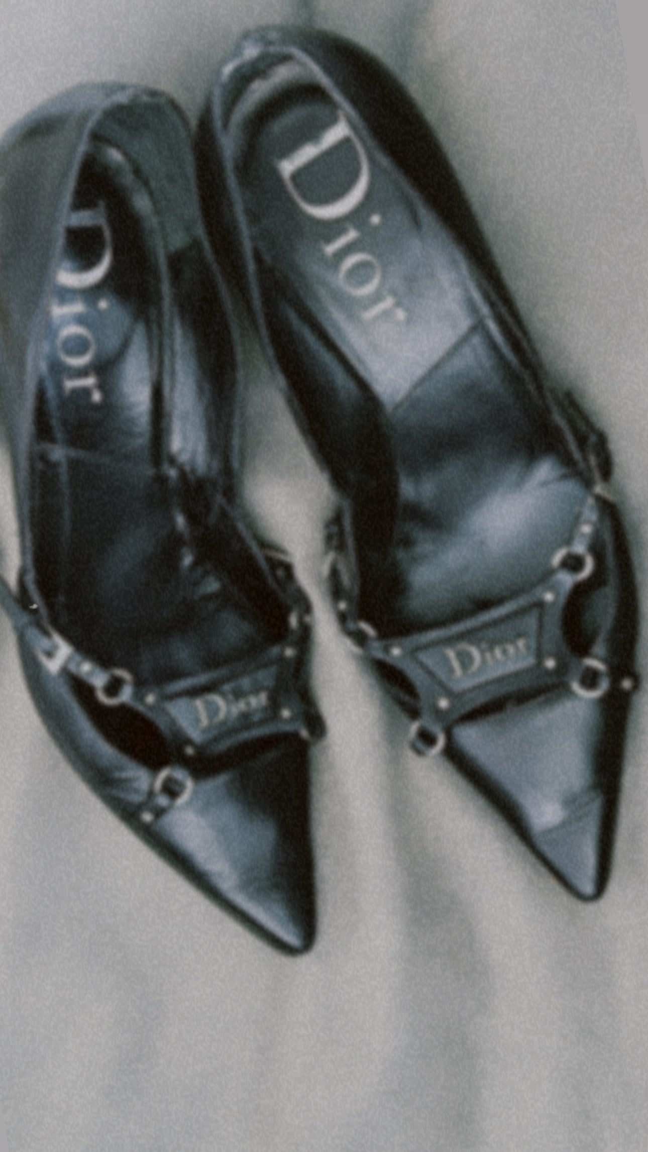 Vintage Dior Bondage Heels 39