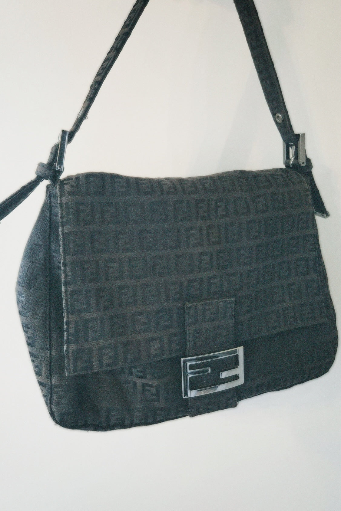 Vintage Fendi Zucchino Mama Bag