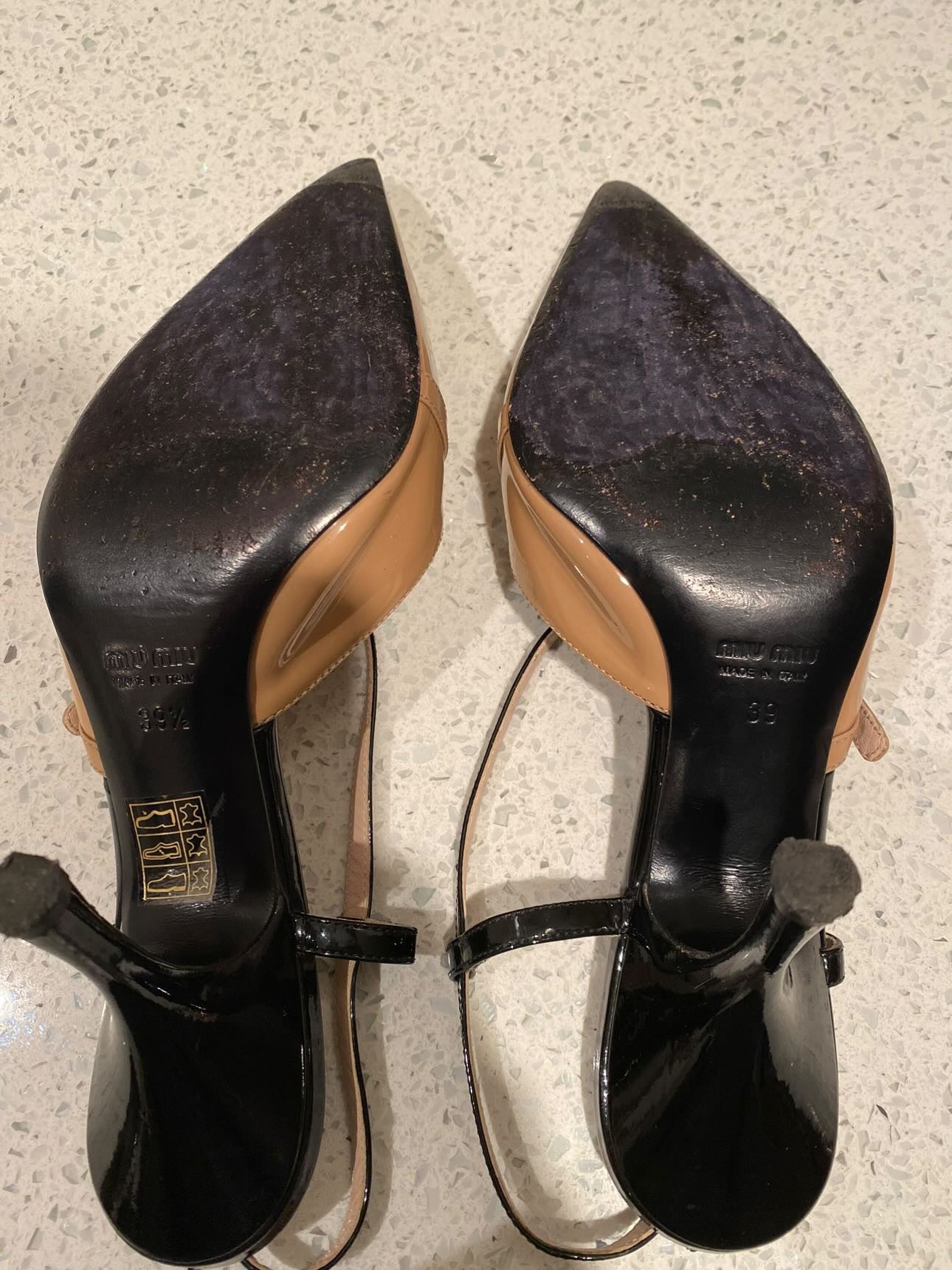 Vintage Miu Miu Strap Pumps